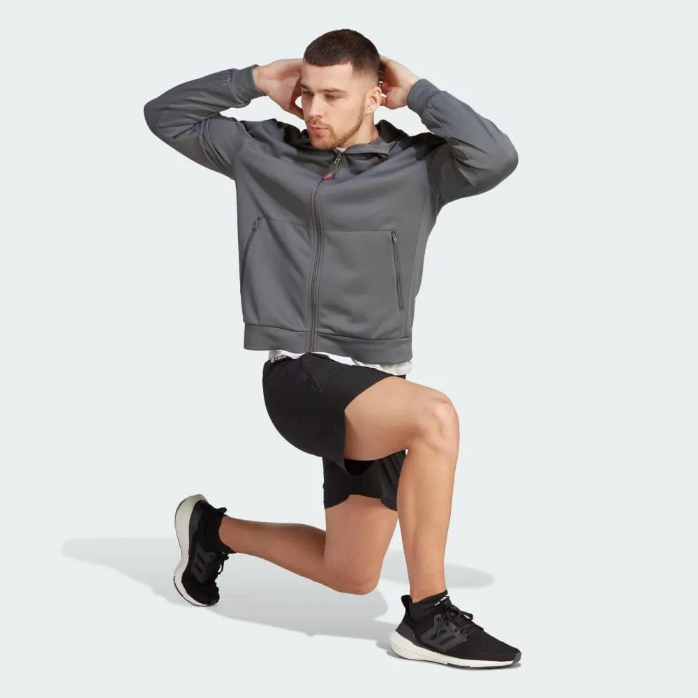 adidas Men's Training Essentials Seasonal Woven Full-zip Jacket