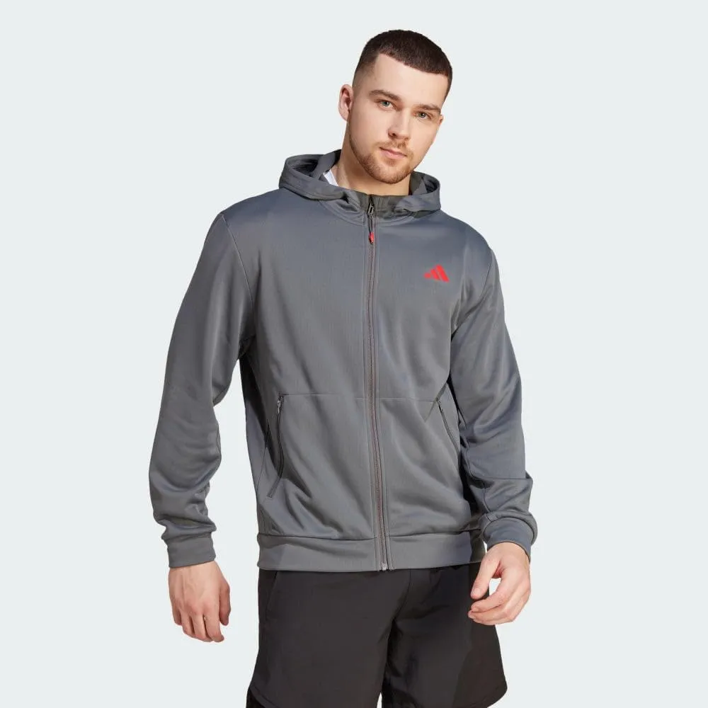 adidas Men's Training Essentials Seasonal Woven Full-zip Jacket