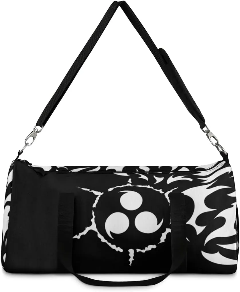 Anime Gym Bag for Women Men - Large Capacity Waterproof Workout Fitness Travel Sports Bags Fashion Street Camping Expandable Carry On Duffle Bag For Couple (B13) PTY