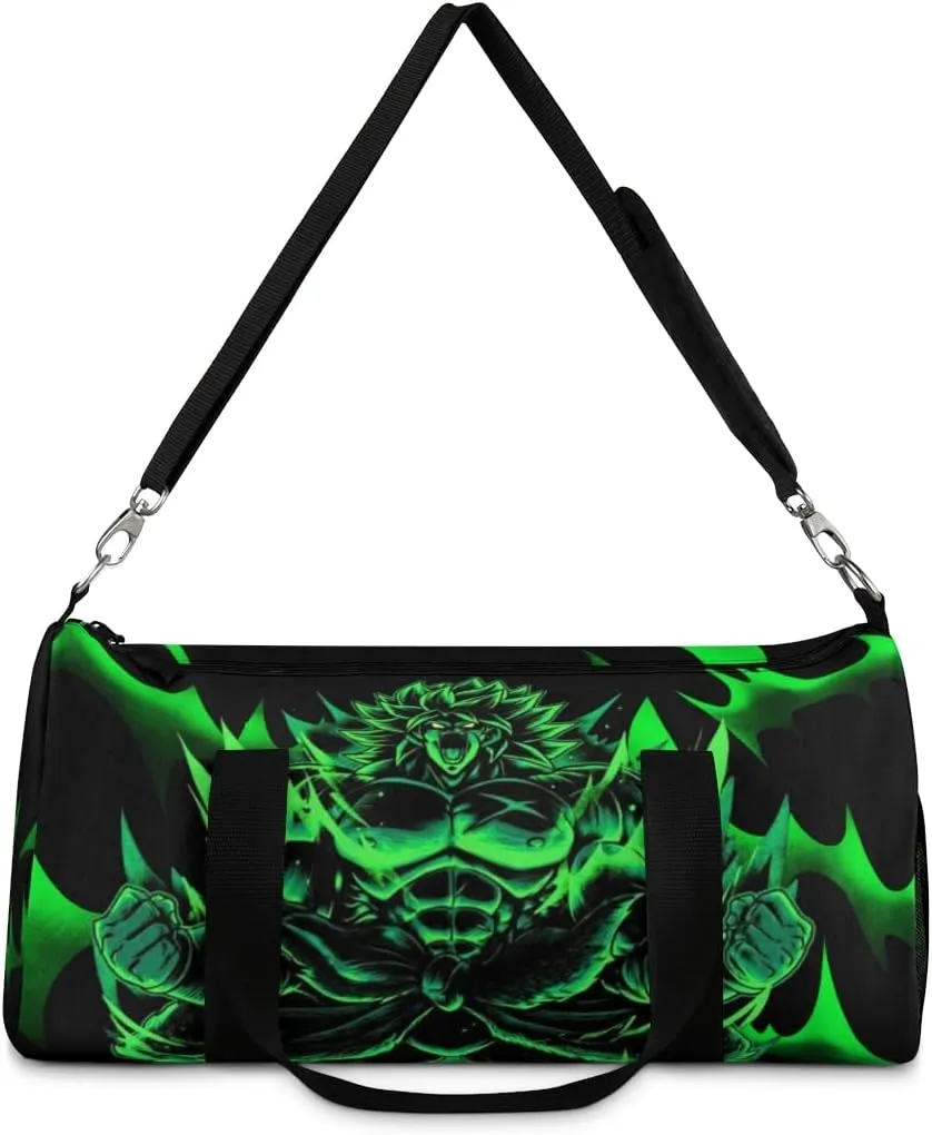Anime Gym Bag for Women Men - Large Capacity Waterproof Workout Fitness Travel Sports Bags Fashion Street Camping Expandable Carry On Duffle Bag For Couple (B14) PTY