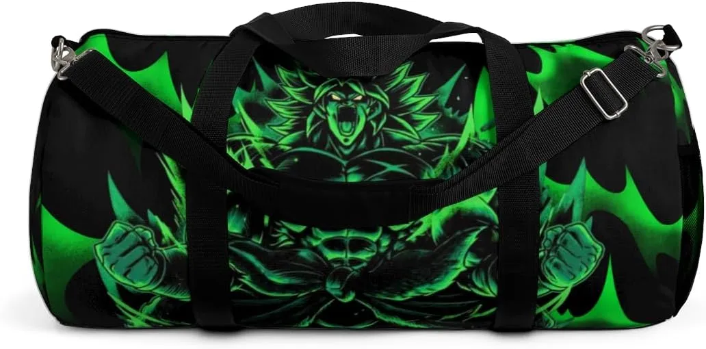 Anime Gym Bag for Women Men - Large Capacity Waterproof Workout Fitness Travel Sports Bags Fashion Street Camping Expandable Carry On Duffle Bag For Couple (B14) PTY