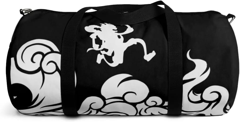 Anime Gym Bag for Women Men - Large Capacity Waterproof Workout Fitness Travel Sports Bags Fashion Street Camping Expandable Carry On Duffle Bag For Couple (BL15) PTY
