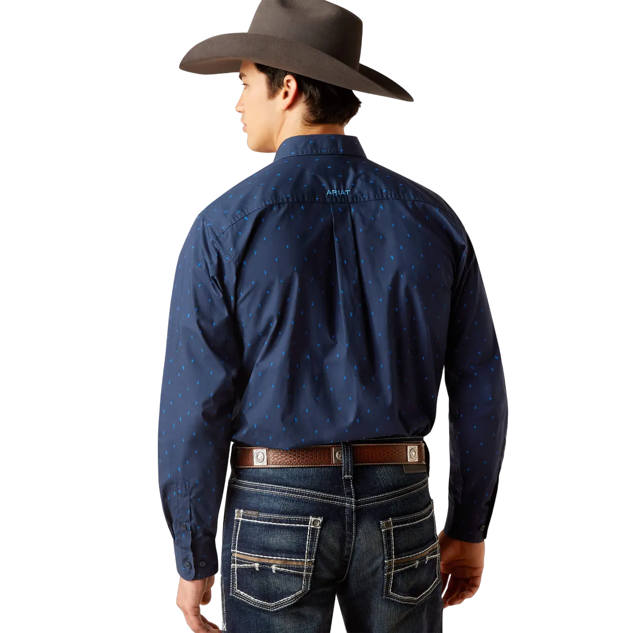 Ariat Clothing Men's Pollerd Fitted Shirt
