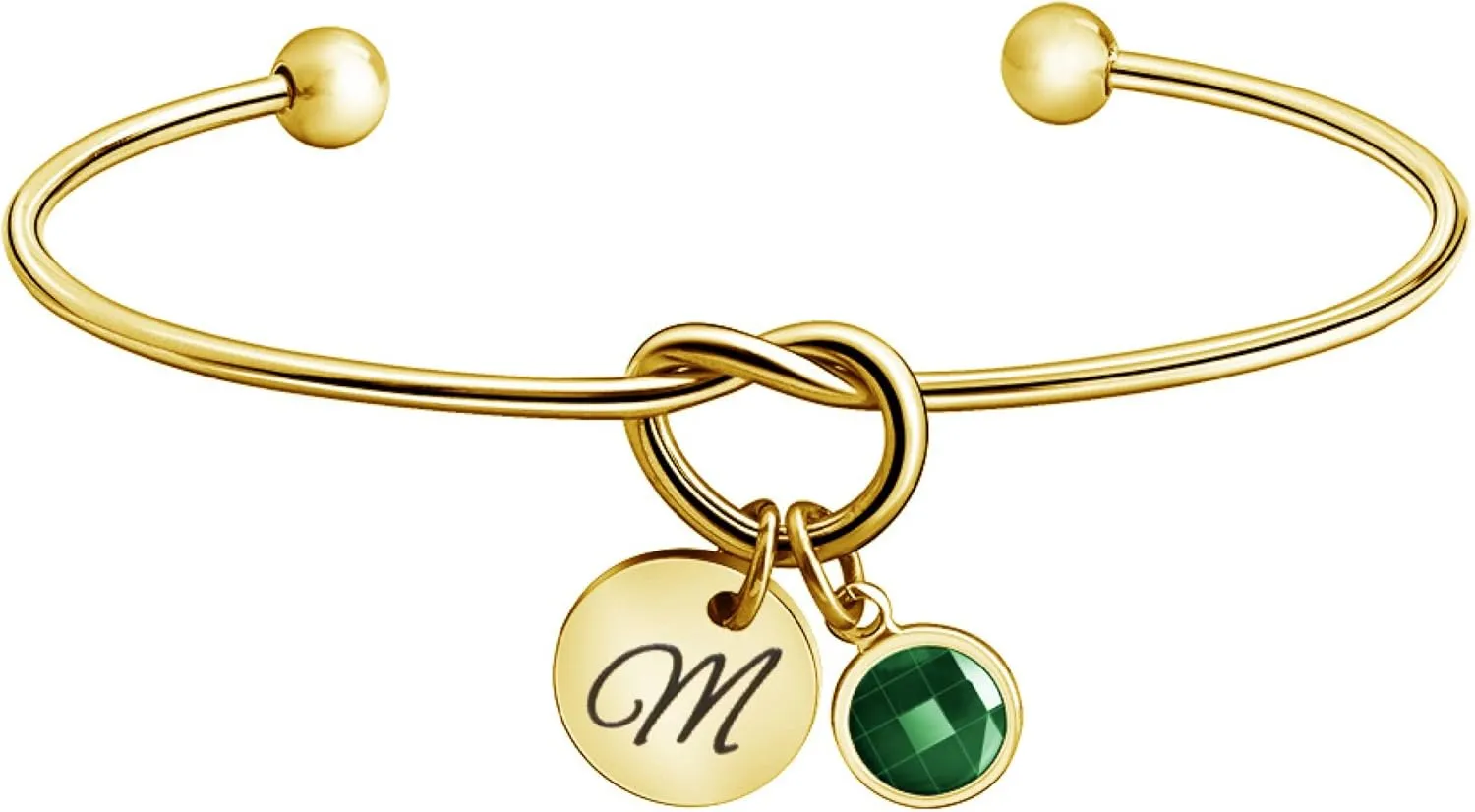 Beads Valentines Day Bangle Love Knot Cz Jewelry Holiday His and Hers Bangles Personalized 2mm Gift Anniversary Birthday Bracelet