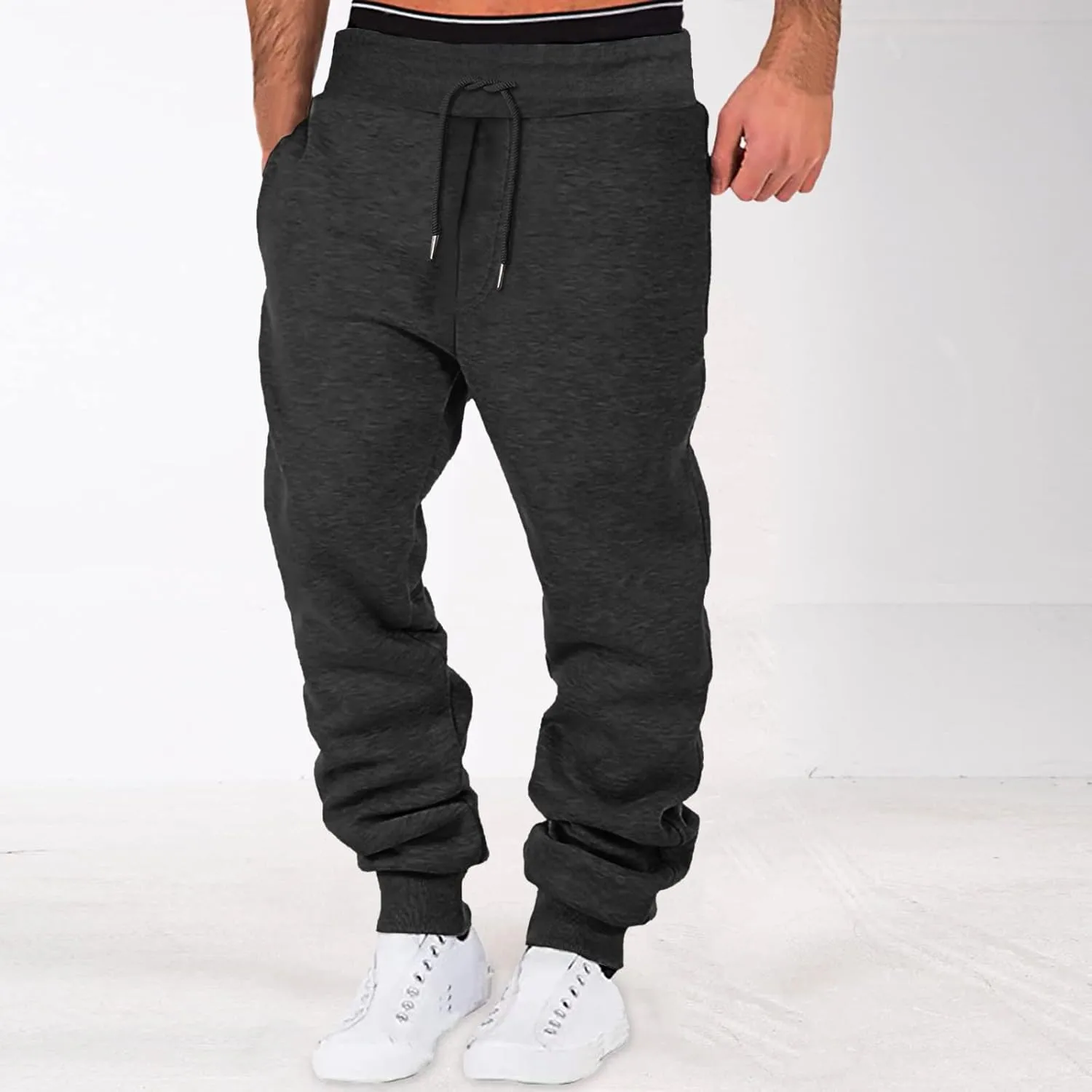 Big and Tall Cargo Pants for Men Sweatpants for Men Casual Work Pants Men Lounge Pants Men's Casual Pants Solid Color