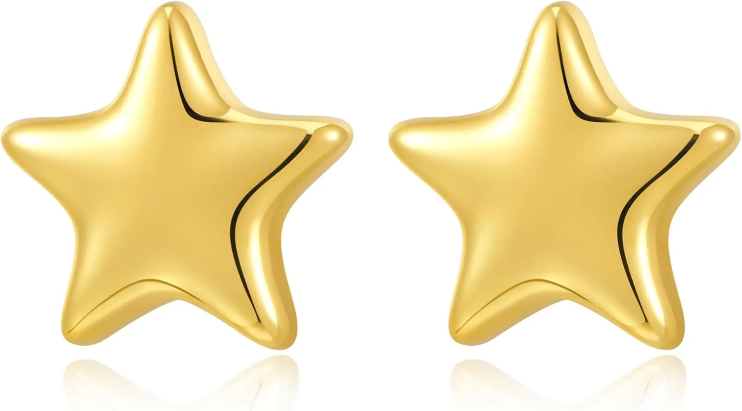 Big Chunky Gold Earrings for Women Geometric Earrings Vintage Statement Trendy Jewelry