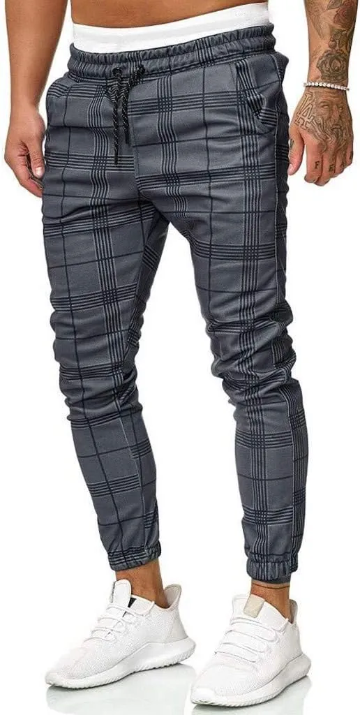 Cargo Pants for Men Relaxed Fit Sweatpant with Pockets Men Casual Pants Hip Hop Harem Pants Streetwear Tactical Track
