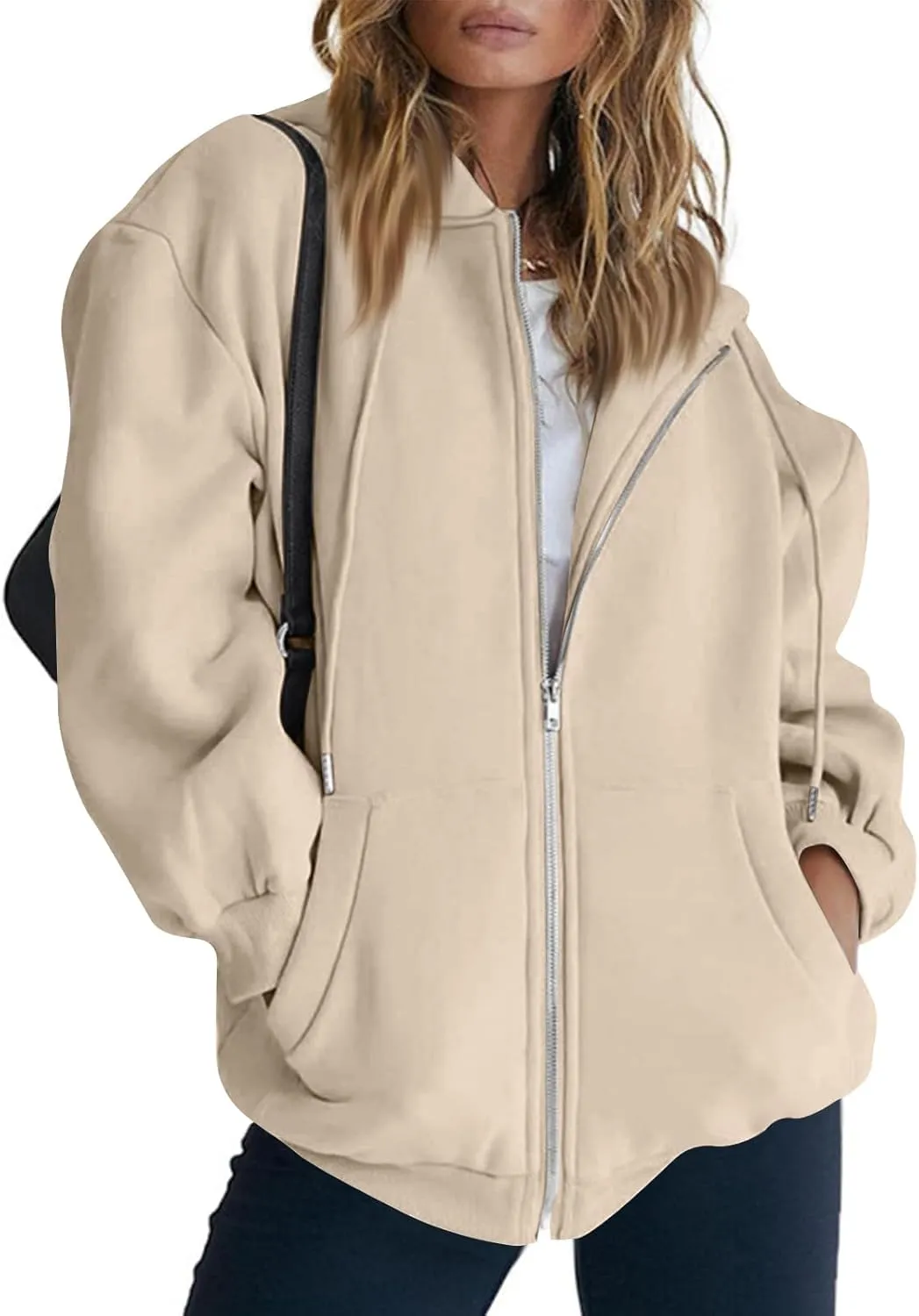 Cdiecer Hoodies For Women Zip Up Sweatshirt Trendy Y2k Hoodie Light Weight Jackets Casual Sport Sweaters With Pockets