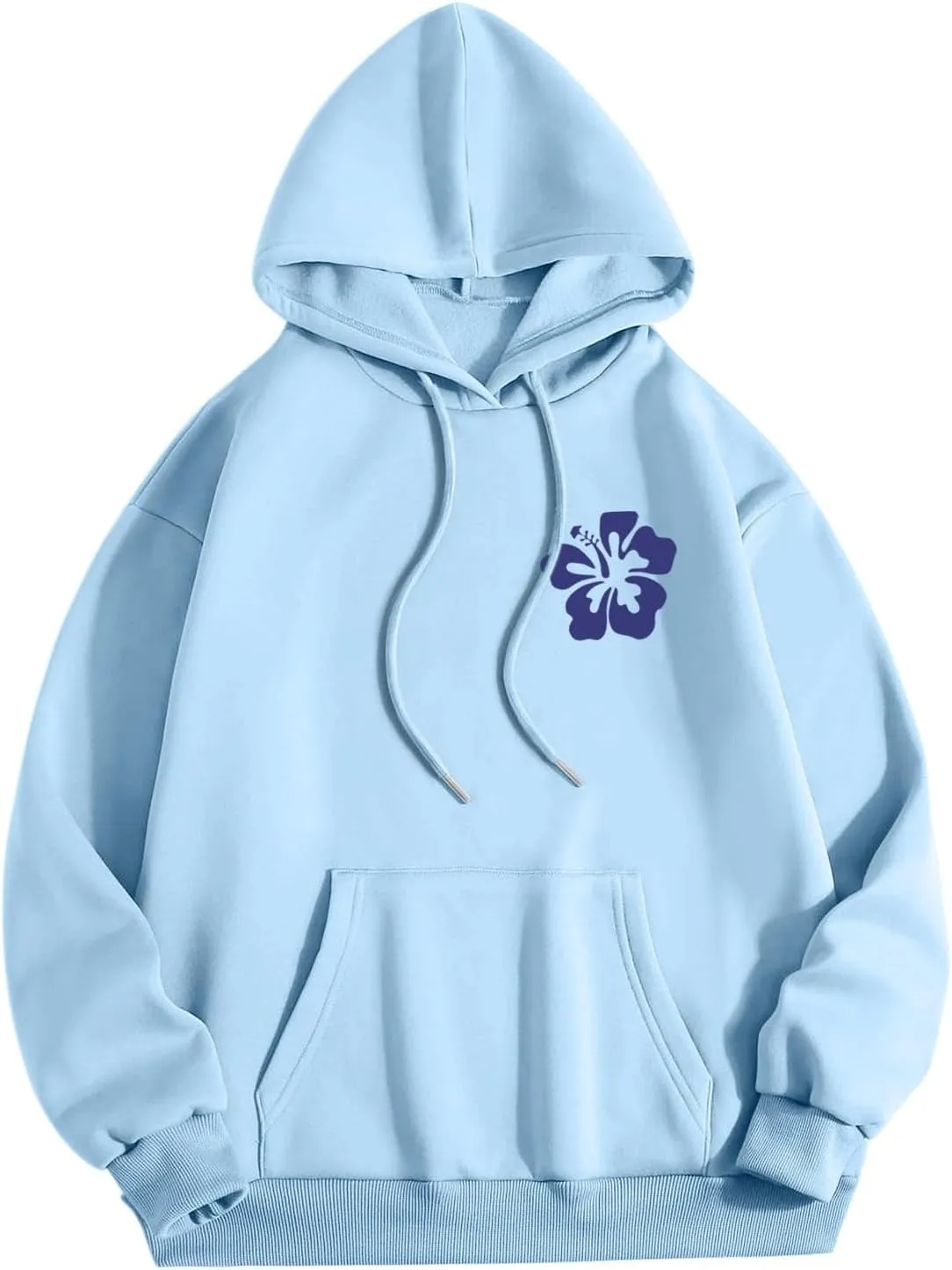 Christian Hoodies for Women Bible Verse Jesus Loves You Graphic Oversized Y2K Hooded Pockets Drawstring Sweatshirts