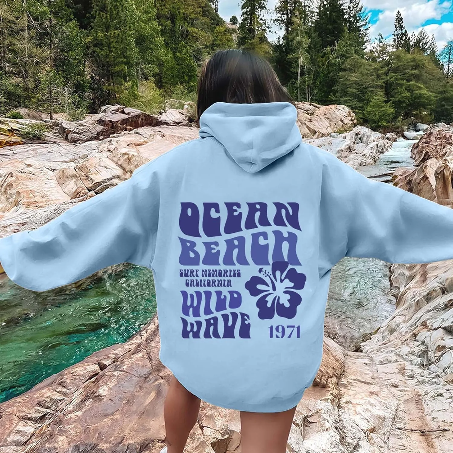 Christian Hoodies for Women Bible Verse Jesus Loves You Graphic Oversized Y2K Hooded Pockets Drawstring Sweatshirts
