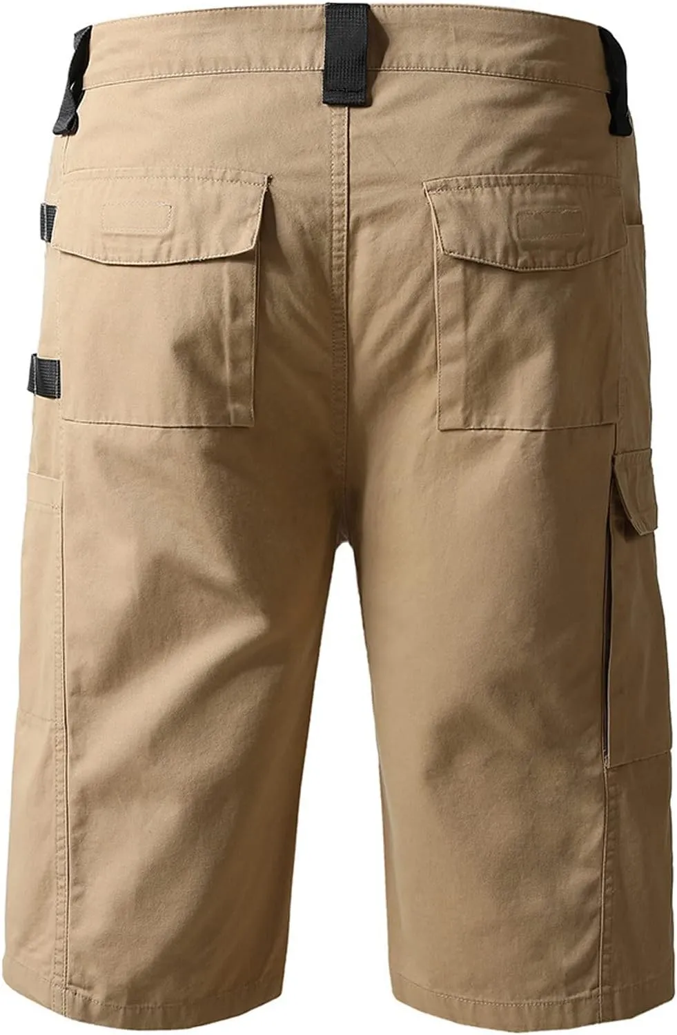 Dademeo Straight Leg Chino Shorts for Mens Casual Zipper Button Hiking Cargo Shorts Slim Fit Outdoor Vacation Tactical Shorts