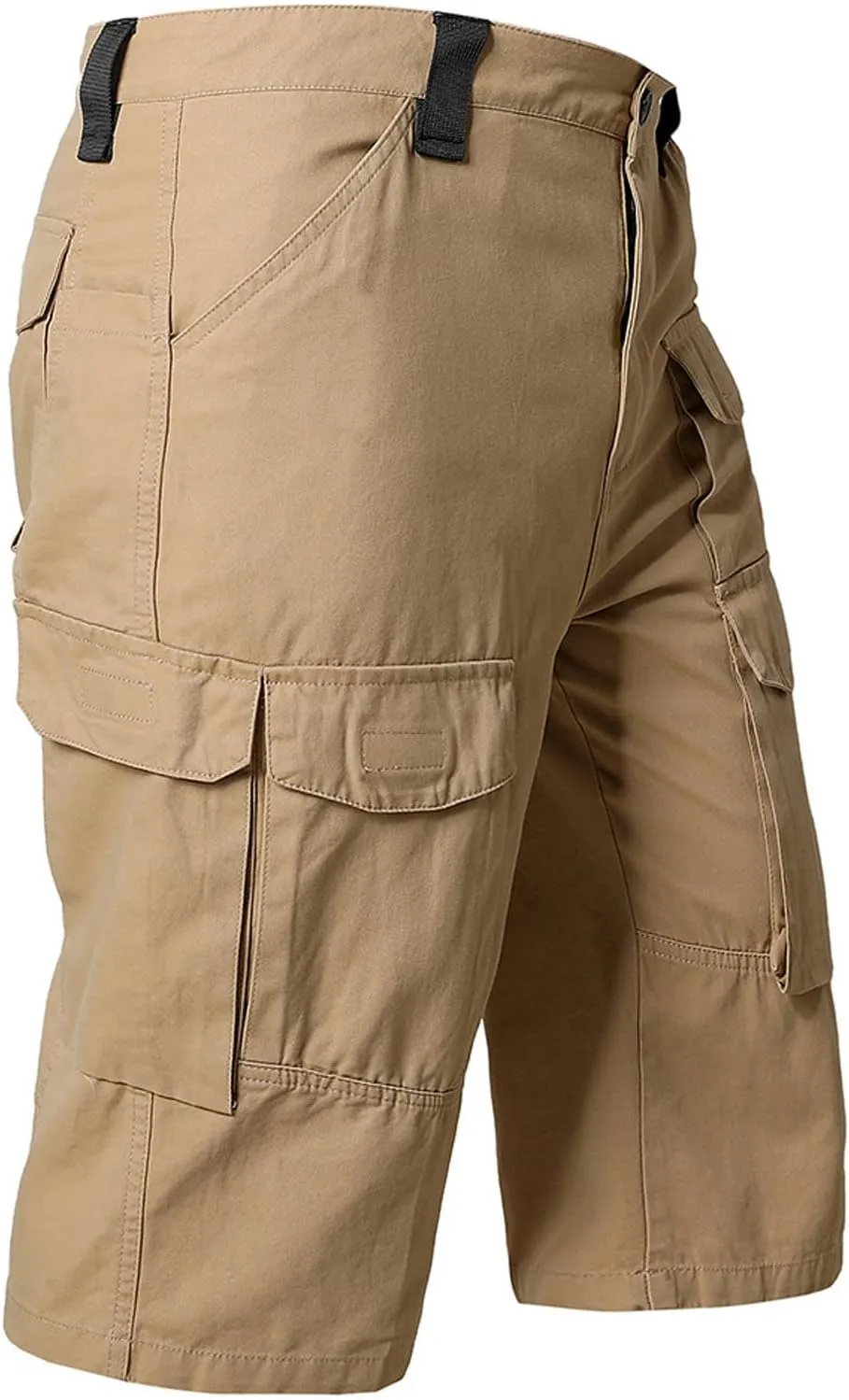 Dademeo Straight Leg Chino Shorts for Mens Casual Zipper Button Hiking Cargo Shorts Slim Fit Outdoor Vacation Tactical Shorts