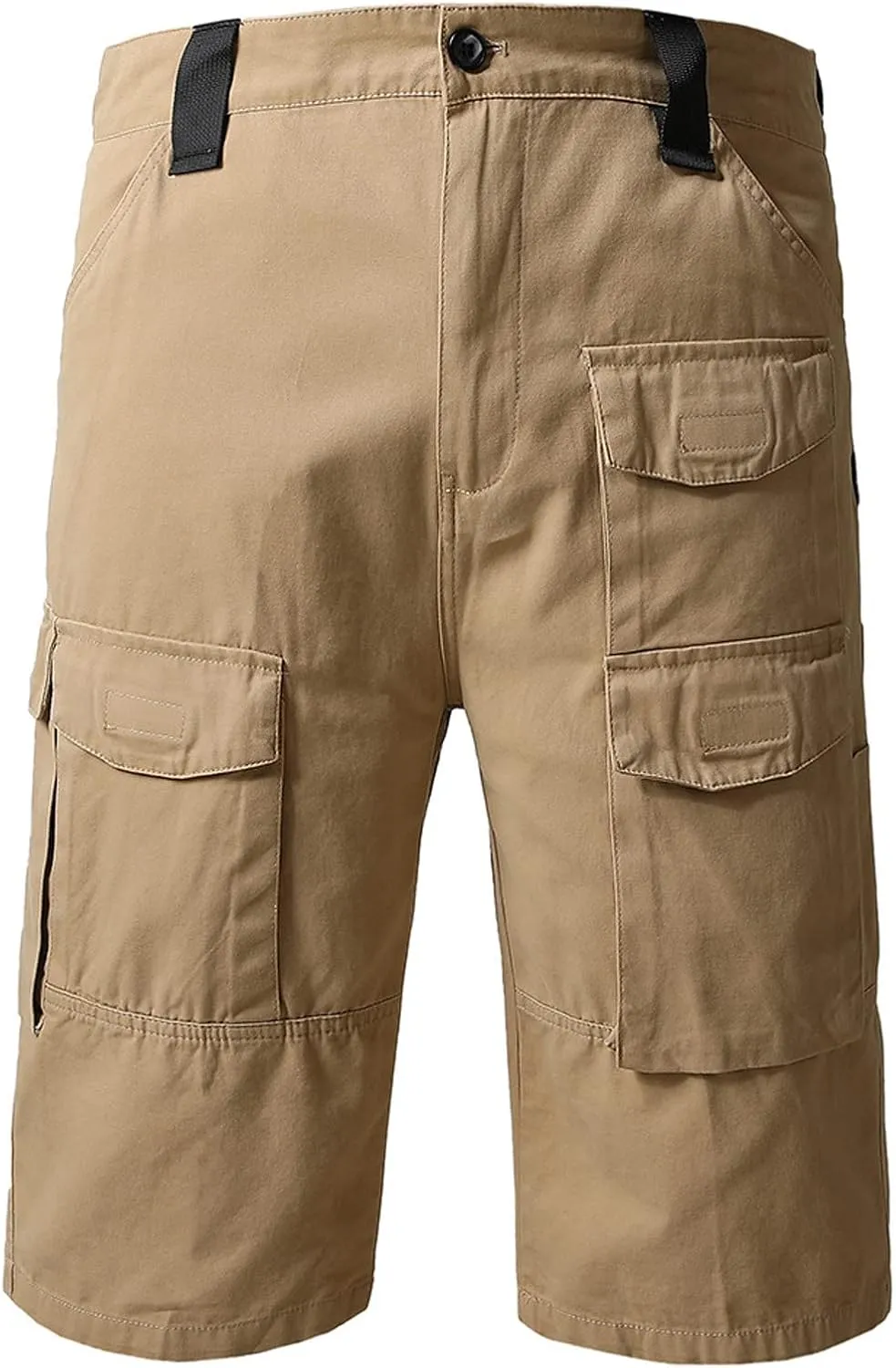 Dademeo Straight Leg Chino Shorts for Mens Casual Zipper Button Hiking Cargo Shorts Slim Fit Outdoor Vacation Tactical Shorts