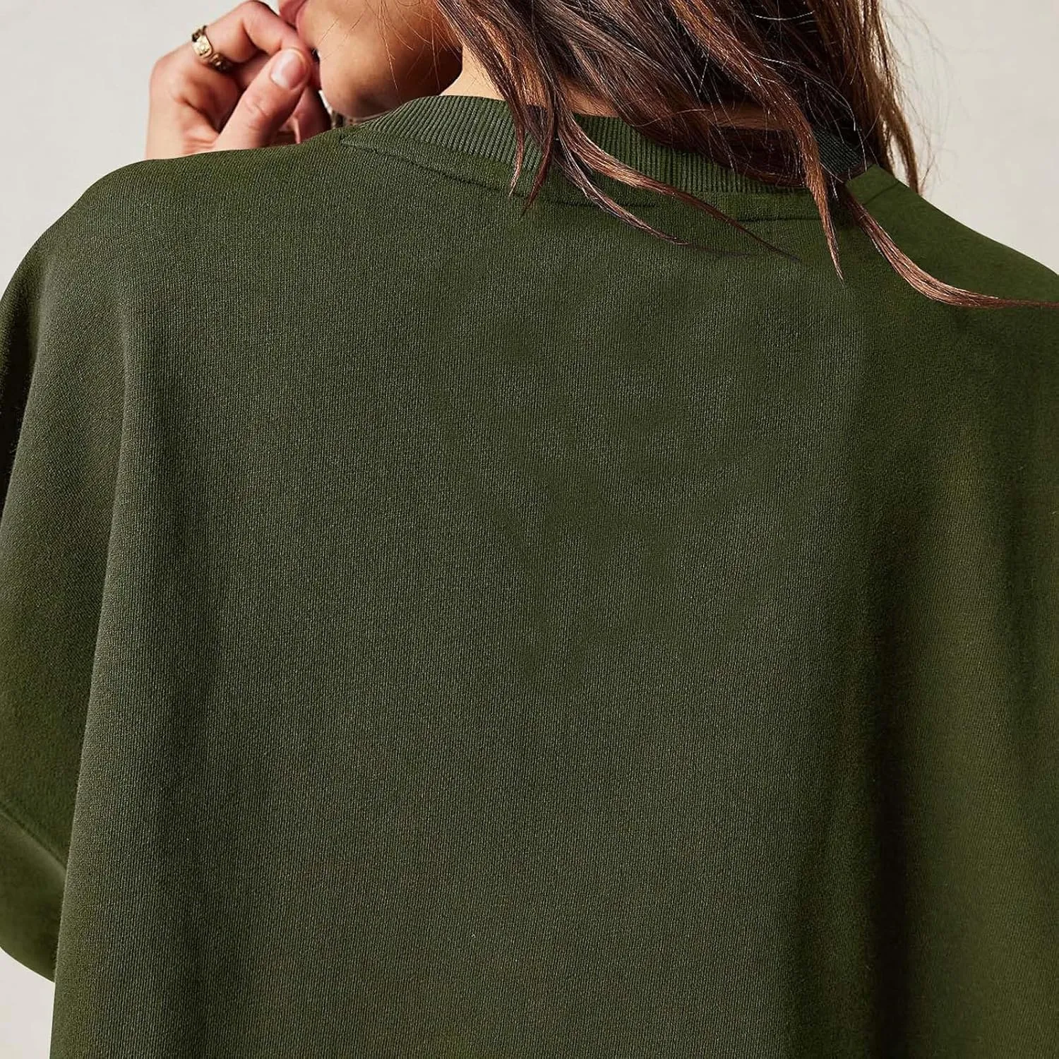 Dresses for Women Oversized Patchwork Sweatshirt Dress Long Sleeve Crewneck Pleated Dress 2024 Fall Fashion Outfits