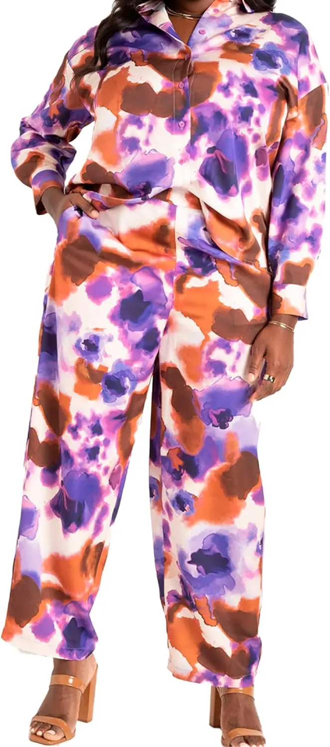 ellos Women's Plus Size Draped Bodice Knit Midi Dress