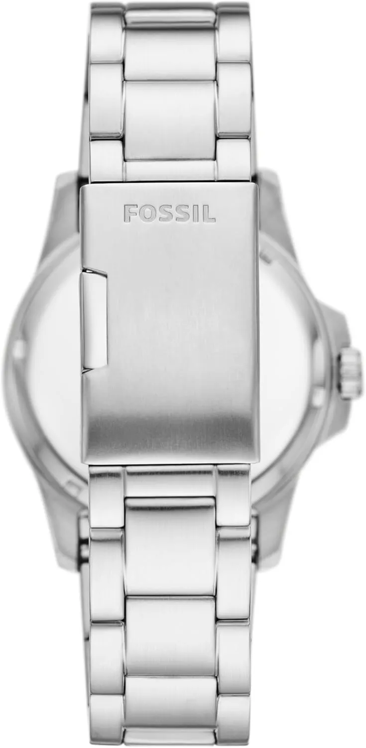 Fossil Men's Blue Quartz Stainless Steel Three-Hand Watch