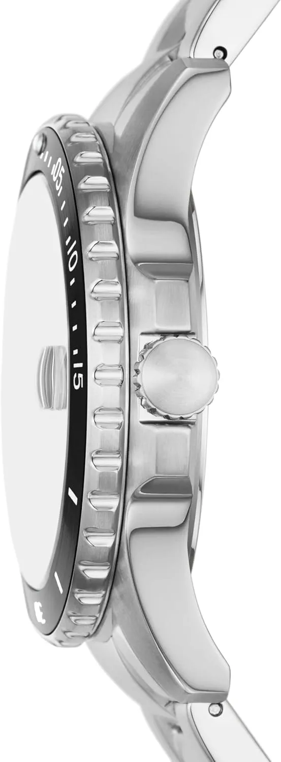 Fossil Men's Blue Quartz Stainless Steel Three-Hand Watch