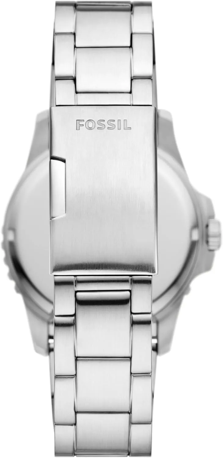 Fossil Men's Blue Quartz Stainless Steel Three-Hand Watch