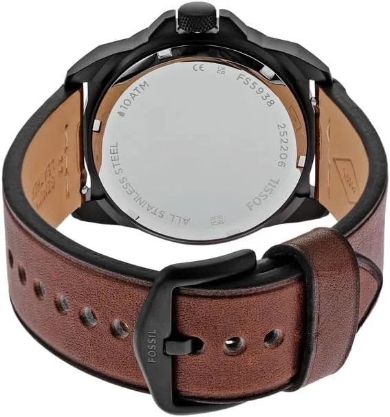 Fossil Men's Bronson Quartz Stainless Steel Chronograph Watch