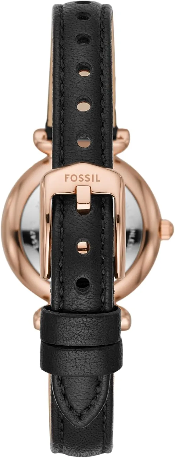 Fossil Women's Carlie Quartz Stainless Steel Three-Hand Watch