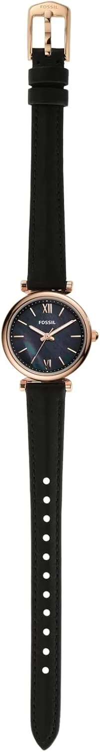 Fossil Women's Carlie Quartz Stainless Steel Three-Hand Watch