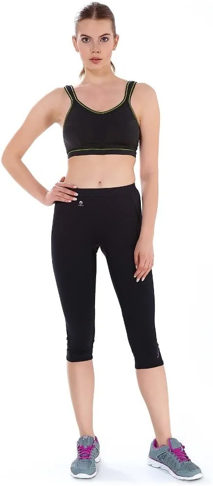 Freya Women's Force Crop Top Soft Cup Sports Bra with Molded Inner