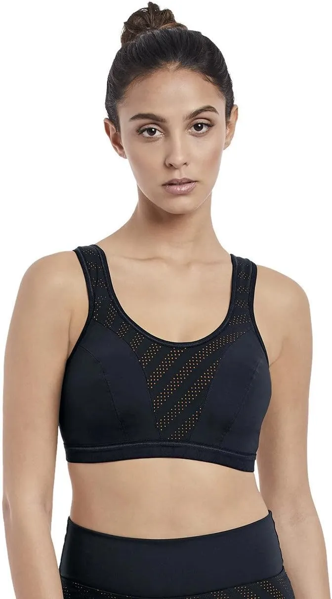 Freya Women's Force Crop Top Soft Cup Sports Bra with Molded Inner