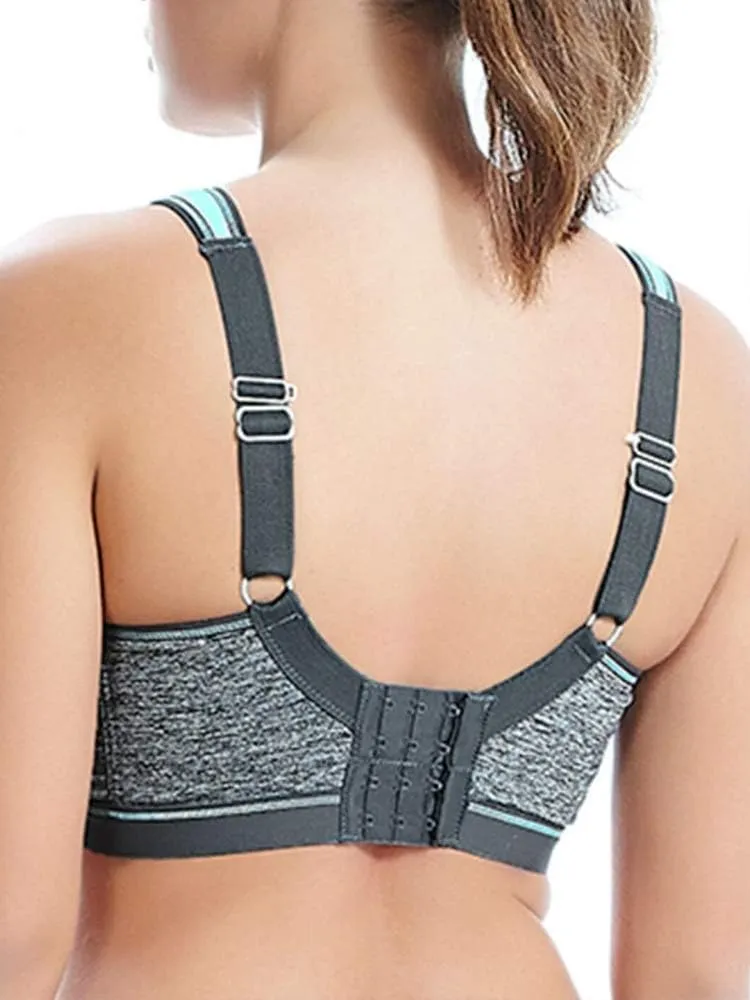 Freya Women's Force Crop Top Soft Cup Sports Bra with Molded Inner