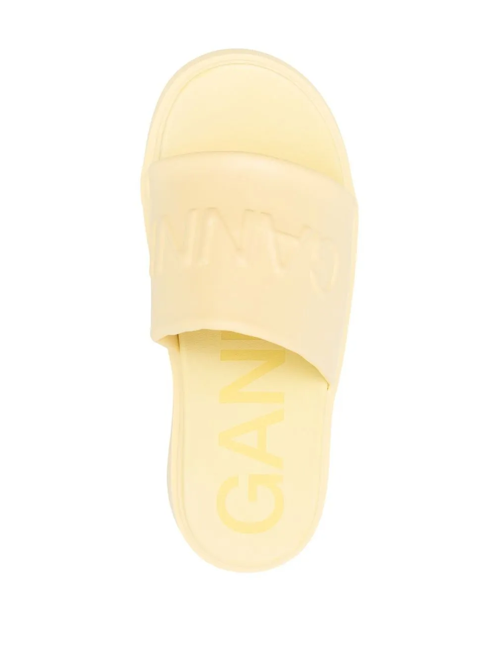 GANNI Sandals Yellow