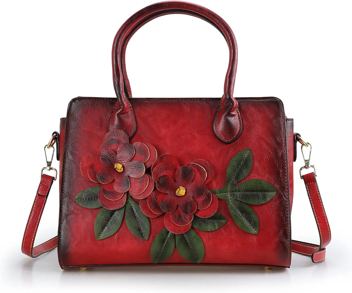 Handbags for Women Leather Shoulder Bag Top Handle Satchel Ladies Crossbody Purse