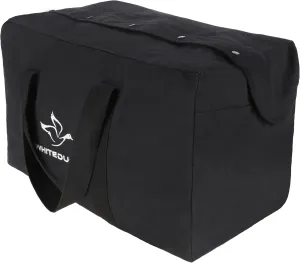 Heavy Duty HOPLITE Parachute Duffel Bag, Extra Large Multipurpose use, Tactical Canvas Cargo Bag with Snap-Closure Storm Flap for Military, Outdoor, Travel, Storage (Black, Standard 24" x 15" x 13)