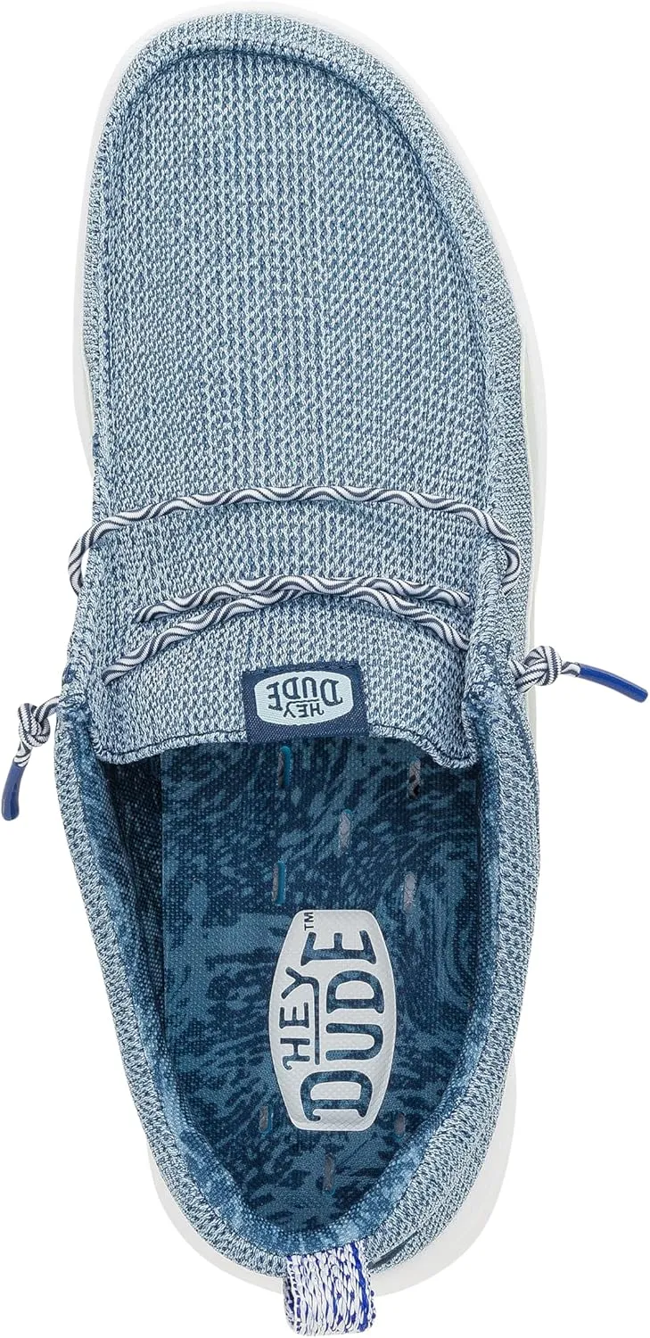 HEYDUDE Wally Hey2O Mesh, Men??s Shoes, Men's Slip-on Loafers, Comfortable & Light-Weight