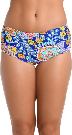 Hobie Women's Standard Solid Hot Pant Bikini Swimsuit Bottom