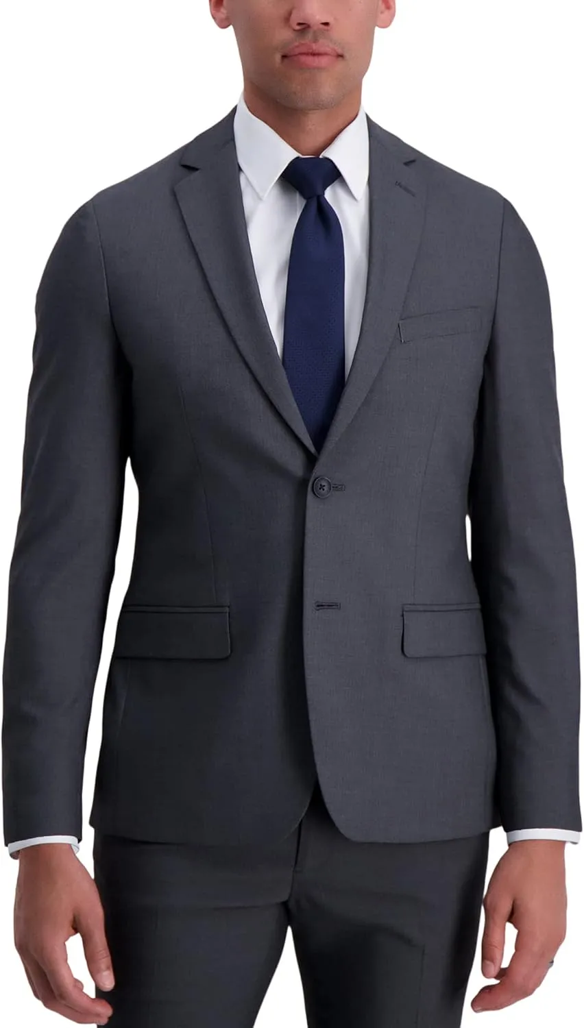 J.M. Haggar Men's Ultra Slim Premium Flex Suit Seperates- Pant and Jackets
