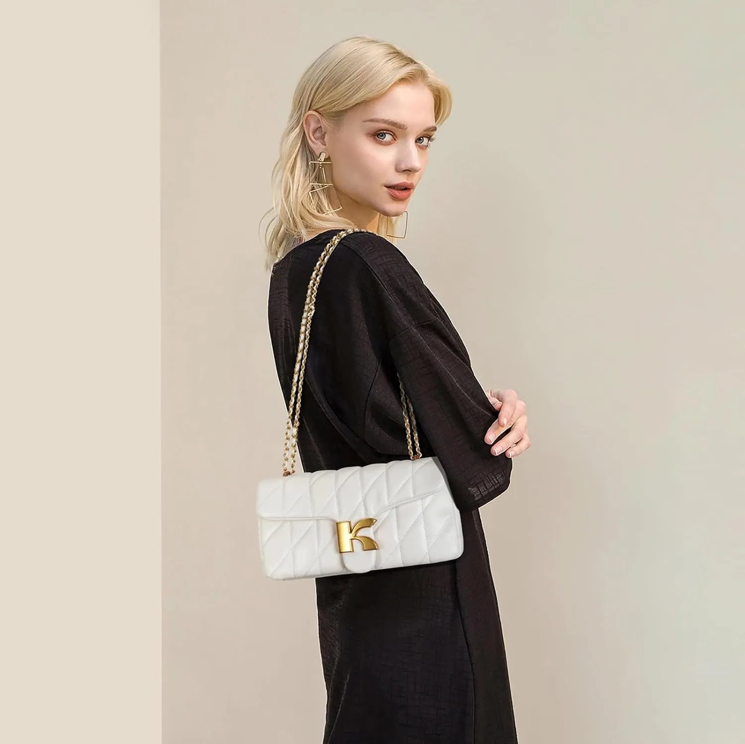 Keyli Crossbody Bag for Women Small Top-handle Bag Designer Shoulder Handbags Purses