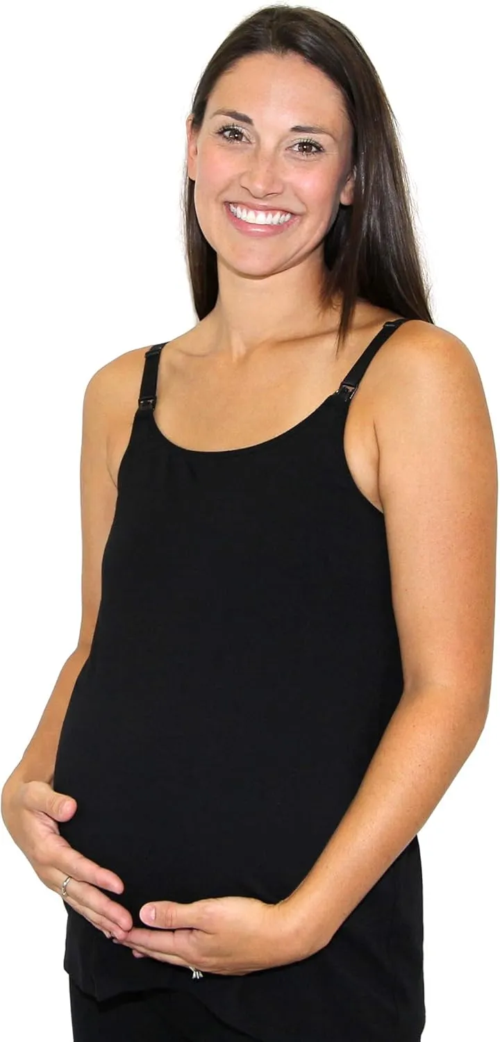 Leading Lady Women's Nursing Cami with Built In Bra