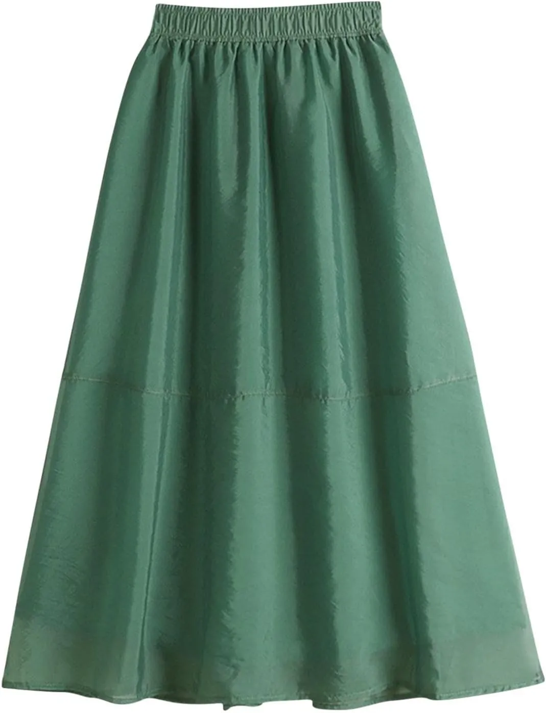 Long Maxi Skirt for Women 2025 Summer Trendy Elastic Waist Layered Skirts Casual Fashion Loose Flowy Beach Skorts