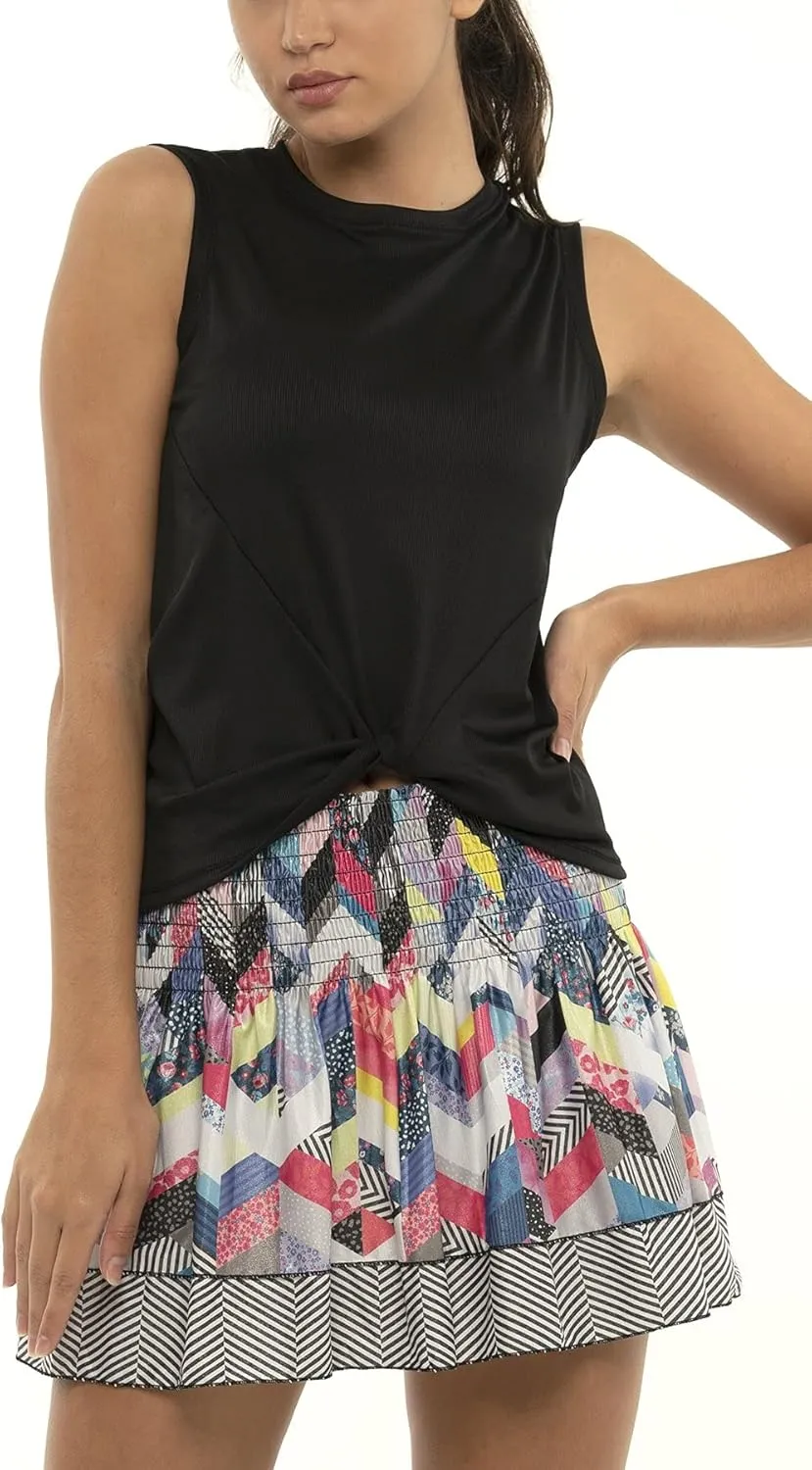 Lucky In Love Twist Front Tank