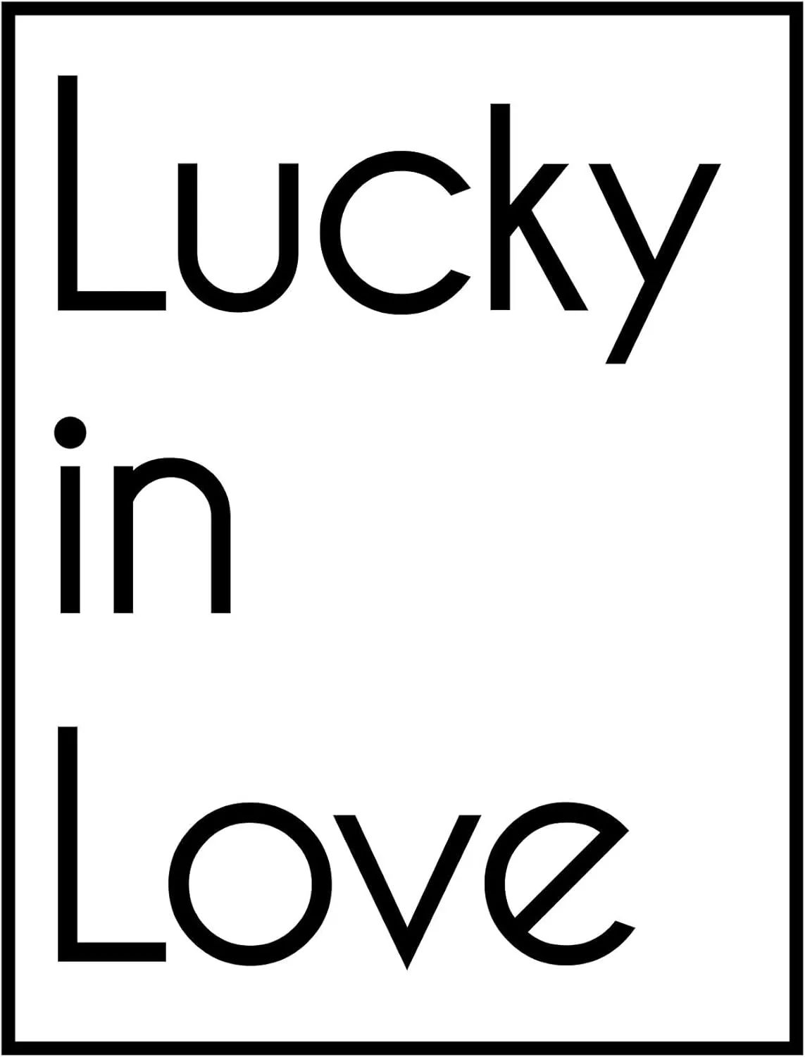 Lucky In Love Twist Front Tank