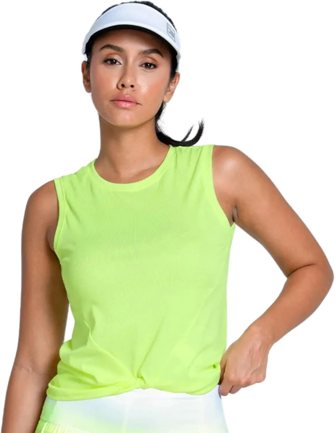 Lucky In Love Twist Front Tank