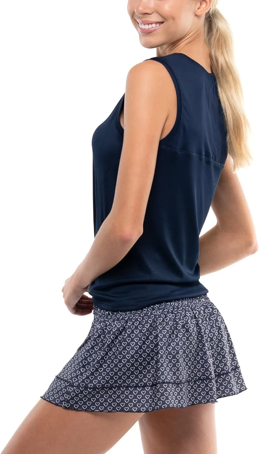 Lucky In Love Twist Front Tank