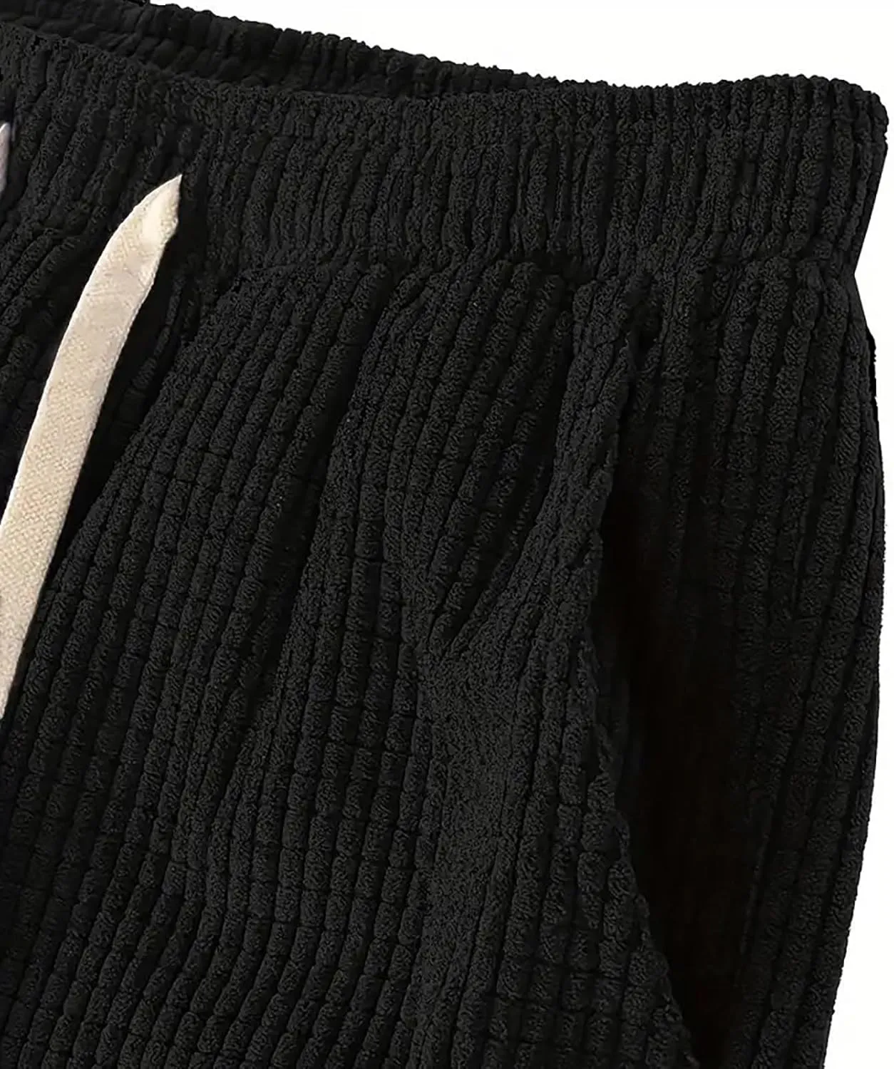 Men Lightweight Jogging Pant with Pockets Track Work Joggers Loose Sport Casual Sweatpant Elastic Waist Pants