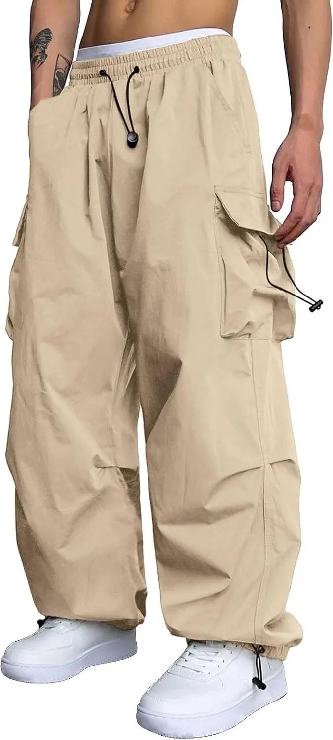 Men Tracksuit Pant Casual Stretchy Jogger Training Sweatpant Straight Leg Elasticated Waist Chino Pant