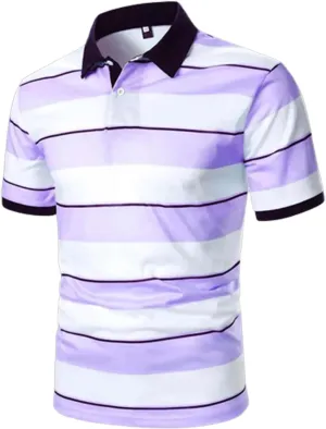 Mens Big and Tall Polo ShirtsStriped ShirtsBlack Work Shirts for MenWhite Shirts for Men Adult