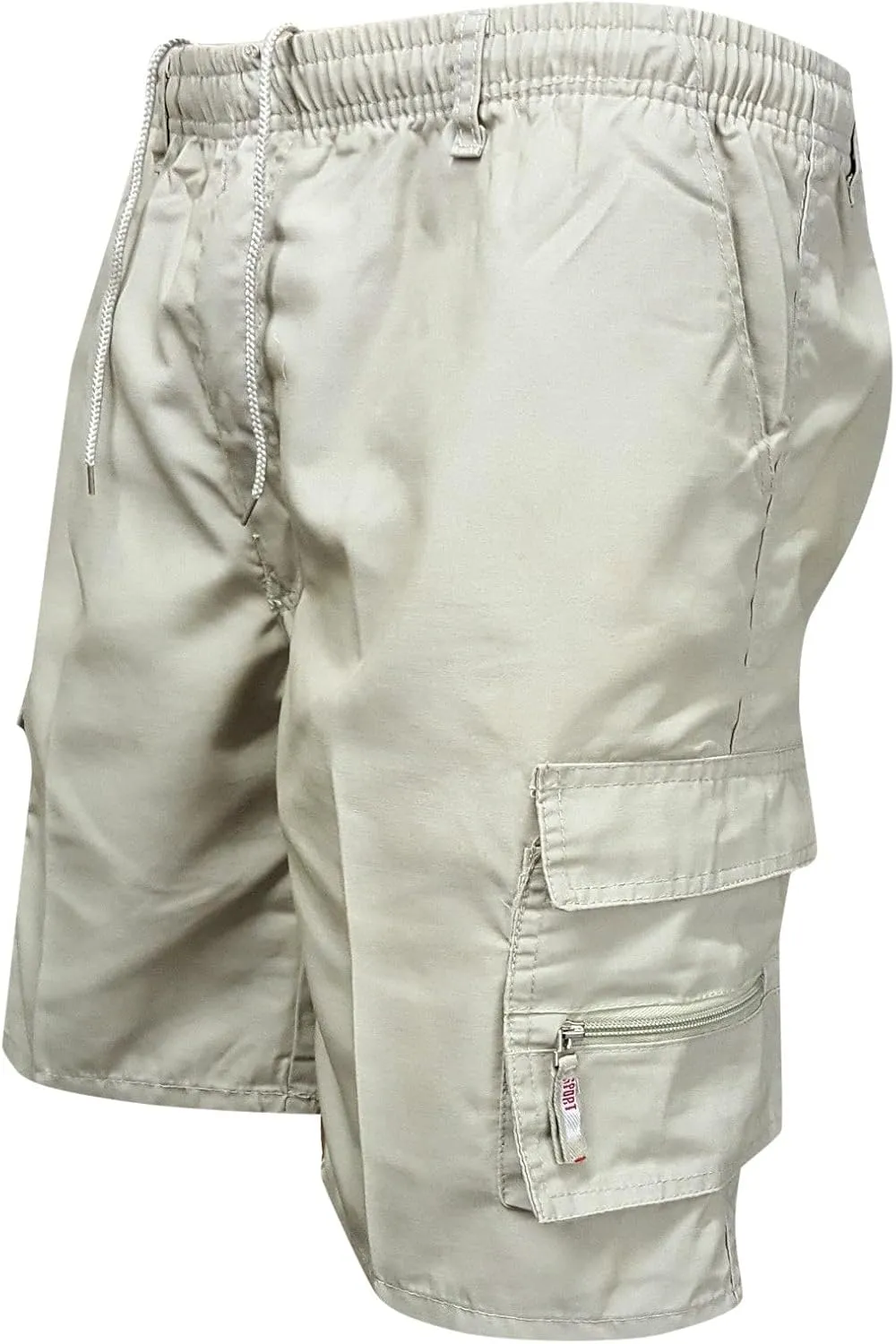 Men's Cargo Combat Work Pant Workwear Jogger Leisure Soft Sweatpants Loose Fit Open Hem Pant Long Pants