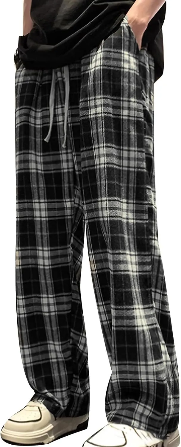 Men's Cargo Pants Casual Linen Stretchy Elasticated Pant Sweatpant Joggers Loose Running Sports Sweat