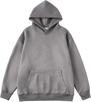 Men's Graphic Hoodies Autumn Suede Hooded Smooth Board Sweater New Large Basic Fashion Hoodies Sweatshirts, M-4XL