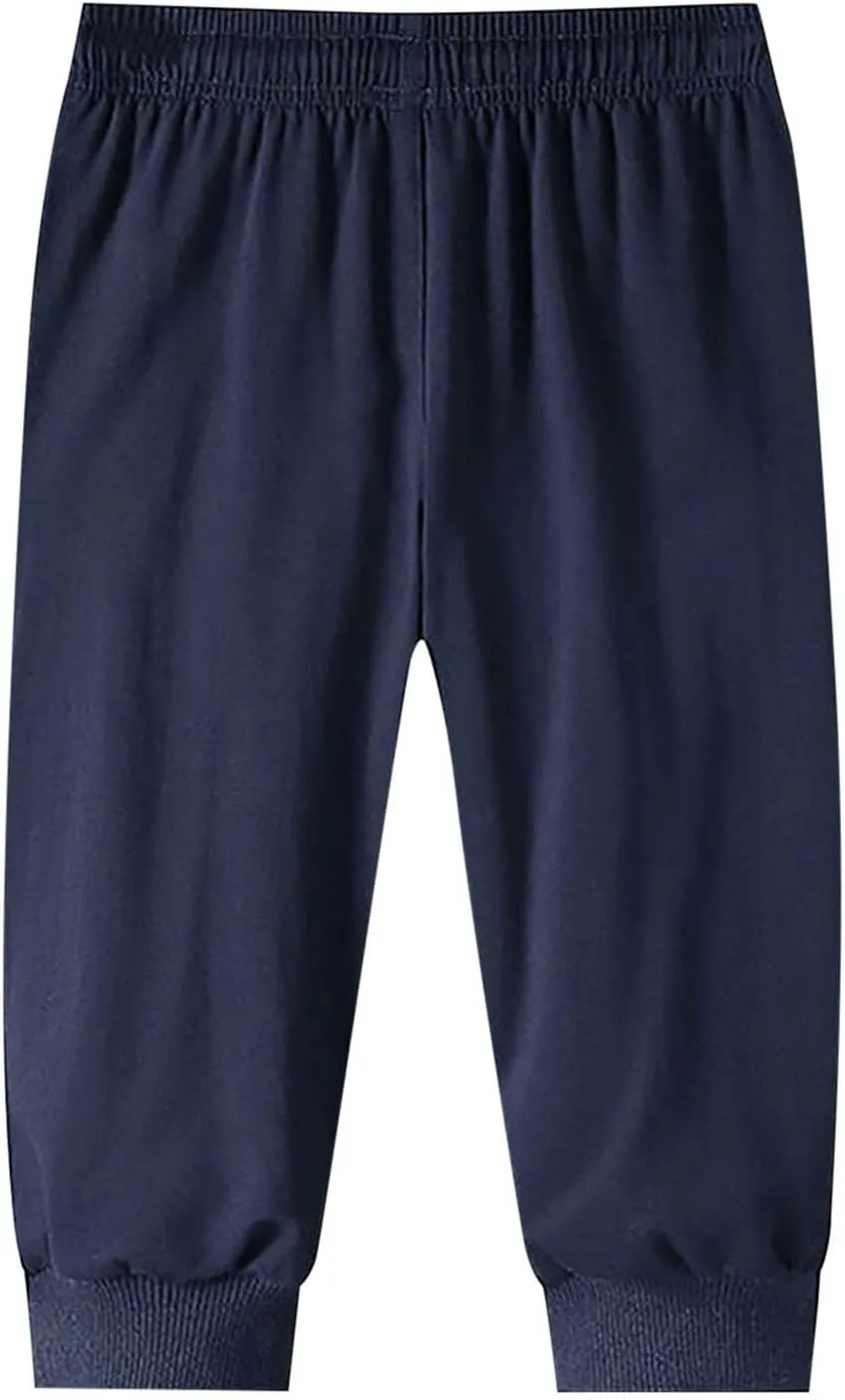 Mens Lightweight Jogging Pant Pockets Lounge Work Joggers Baggy Sport Casual Sweatpants Workwear Pant