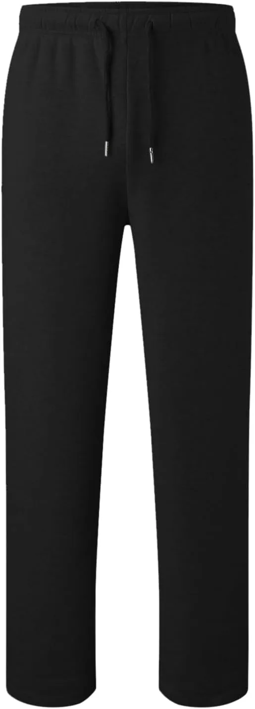 Mens Lightweight Jogging Pant Pockets Lounge Work Joggers Baggy Sport Casual Sweatpants Workwear Pant