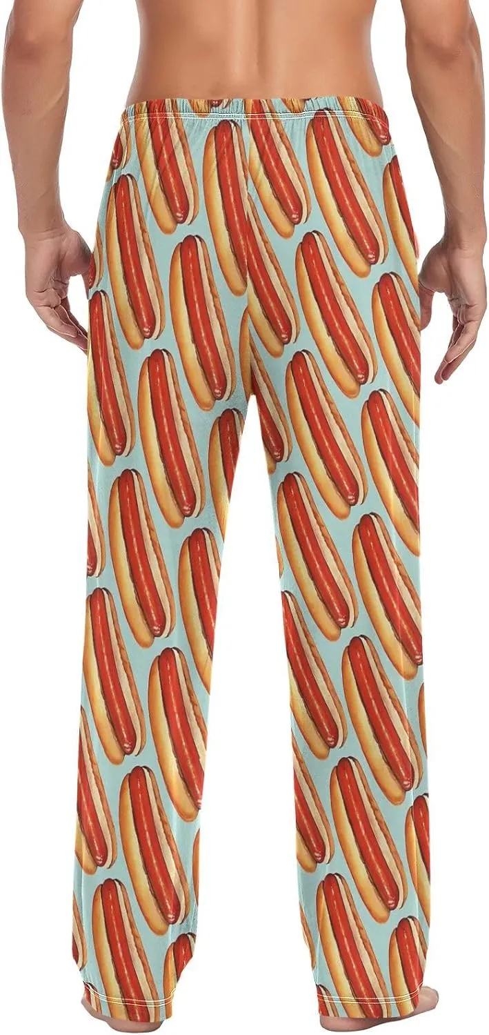 Mens Pajama Pants Lounge Pants Comfort Men Pajama Bottoms With Pockets
